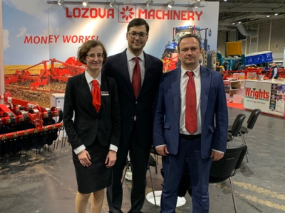 LOZOVA MACHINERY starts supplies to Great Britain  